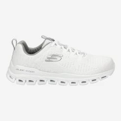 Skechers Art.  232136 GLIDE STEP FASTEN UP Weiß -Bestes Schuh Geschäft aussenseite 1331090096