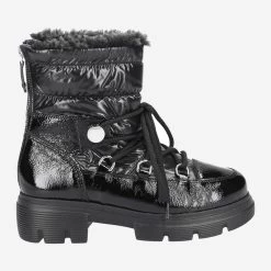 Paul Green Art.  9110-002 Schwarz -Bestes Schuh Geschäft aussenseite 2580070037