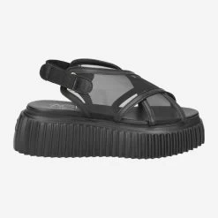 AGL Art. D642902 LEYLA CROSS Schwarz 7 AGL Art. D642902 LEYLA CROSS Schwarz -Bestes Schuh Geschäft aussenseite 2920090046