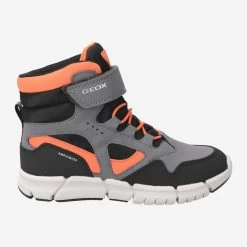 GEOX Art.  FLEXYPER Grau, Kombiniert -Bestes Schuh Geschäft aussenseite 3182980011