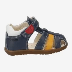 GEOX Art.  S.MACCHIA Blau -Bestes Schuh Geschäft aussenseite 3198010038