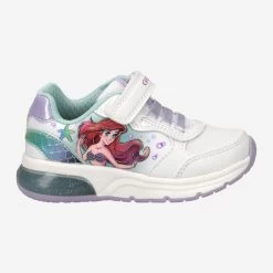 GEOX Art.  SPACECLUB Weiß, Kombiniert -Bestes Schuh Geschäft aussenseite 3231910008