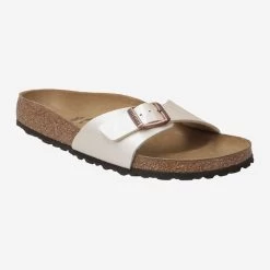 Birkenstock Art.  940153 MADRID BIRKO FLOR Beige, Metallik