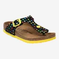 Birkenstock Art.  GIZEH KIDS Schwarz, Kombiniert