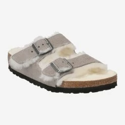 Birkenstock Art.  Arizona Fur Grau