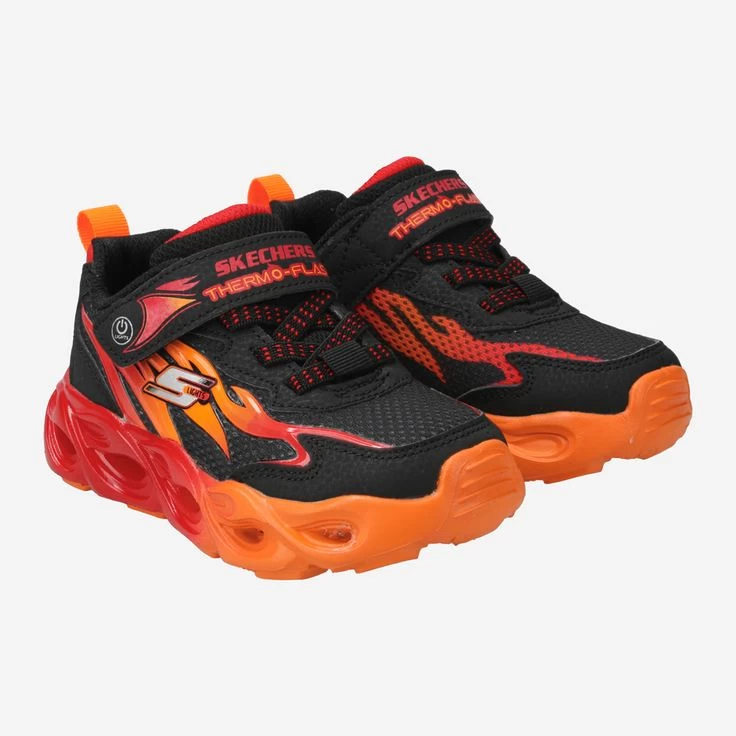 Skechers Art. 400103L BKRD THERMOFLASH Schwarz, Kombiniert 2 Skechers Art. 400103L BKRD THERMOFLASH Schwarz, Kombiniert – Bild 2