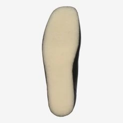 Clarks Art.  Wallabee Schwarz -Bestes Schuh Geschäft sohle 1320011023