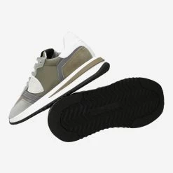 Philippe Model Art.  TROPEZ 2.1 LOW Grün -Bestes Schuh Geschäft sohle 1337060018