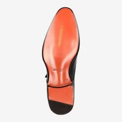 Santoni Art.  11652 N01 Schwarz -Bestes Schuh Geschäft sohle 1400010008