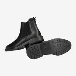 Clarks Art.  Clarkdale Hall Schwarz -Bestes Schuh Geschäft sohle 1680010177