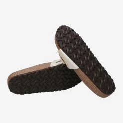 Birkenstock Art.  940153 MADRID BIRKO FLOR Beige, Metallik -Bestes Schuh Geschäft sohle 2824440008