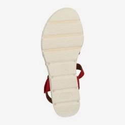 Paul Green Art.  7366-026 Rot -Bestes Schuh Geschäft sohle 2925060052