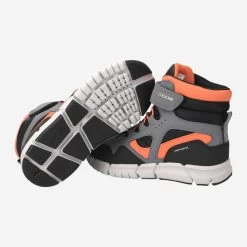 GEOX Art.  FLEXYPER Grau, Kombiniert -Bestes Schuh Geschäft sohle 3182980011