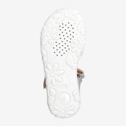 GEOX Art.  SANDAL HAITI Silber -Bestes Schuh Geschäft sohle 3291440016