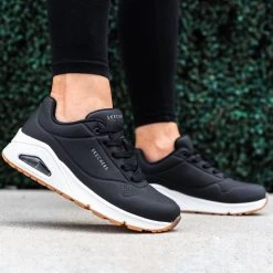 Skechers Art.  UNO STAND ON AIR Schwarz -Bestes Schuh Geschäft sonder 2330040006