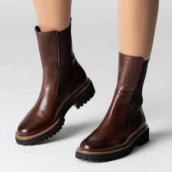 Paul Green Art.  9836-059 Braun -Bestes Schuh Geschäft sonder 2623010295