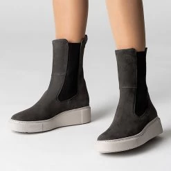 Paul Green Art.  9971-029 Grau, Dunkel -Bestes Schuh Geschäft sonder 2632060005