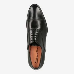Santoni Art.  06435 N01 Schwarz -Bestes Schuh Geschäft top 1300010062