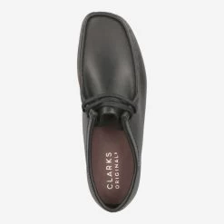 Clarks Art.  Wallabee Schwarz -Bestes Schuh Geschäft top 1320011023