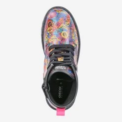 GEOX Art.  CASEY Schwarz, Kombiniert -Bestes Schuh Geschäft top 3250910007