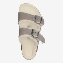 Birkenstock Art.  Arizona Fur Grau -Bestes Schuh Geschäft top 5402060015